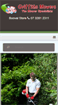 Mobile Screenshot of griffithsmowers.com.au